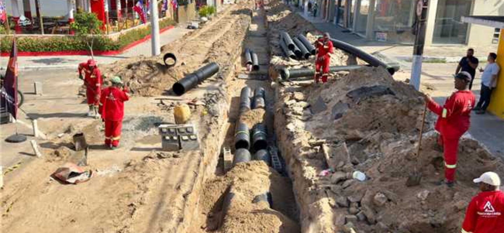 Rua Treze de Maio recebe serviço de requalificação viária