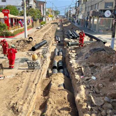 Rua Treze de Maio recebe serviço de requalificação viária