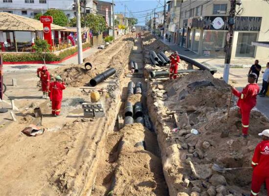 Rua Treze de Maio recebe serviço de requalificação viária