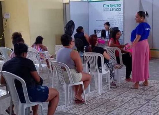 Última pesagem do Bolsa Família aconteceu nesta terça-feira (30) no CRAS Nossa Senhora da Vitória