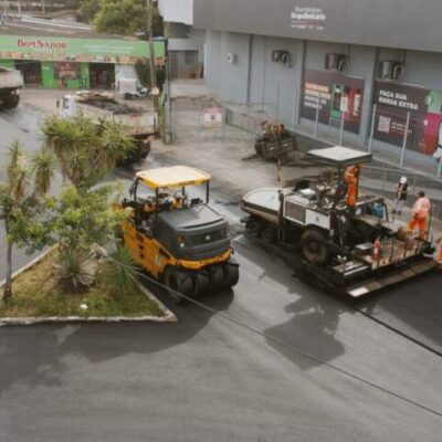 Prefeitura de Itabuna inicia megaoperação de recapeamento no Centro Comercial