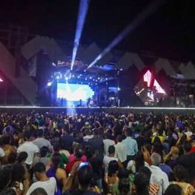 Ilhéus Abençoada abre a Virada Ilhéus 2026 com noite marcada por fé, organização e tranquilidade