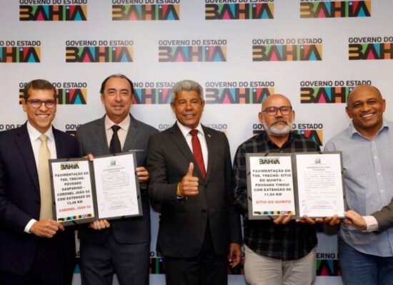 Governo autoriza licitação para pavimentação de cerca de 24 quilômetros da BA-084 entre Sítio do Quinto e Coronel João Sá