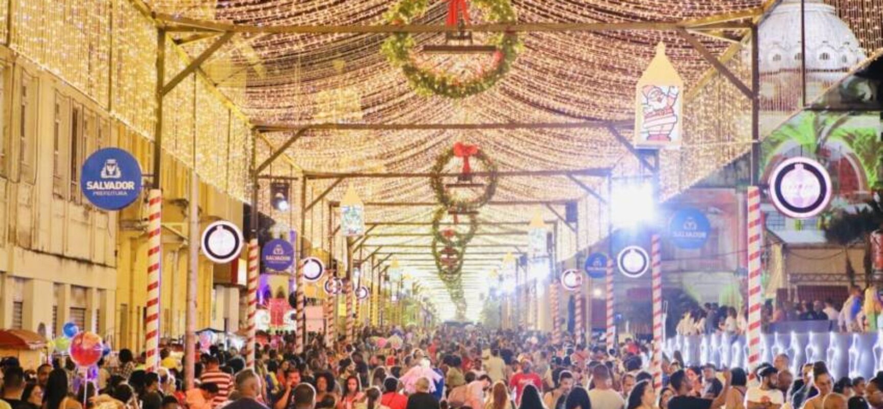 Cerca de 500 mil pessoas já visitaram o Natal Salvador; expectativa é de público ainda maior nos próximos dias