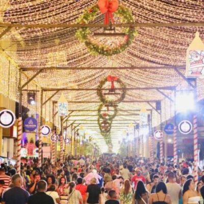 Cerca de 500 mil pessoas já visitaram o Natal Salvador; expectativa é de público ainda maior nos próximos dias