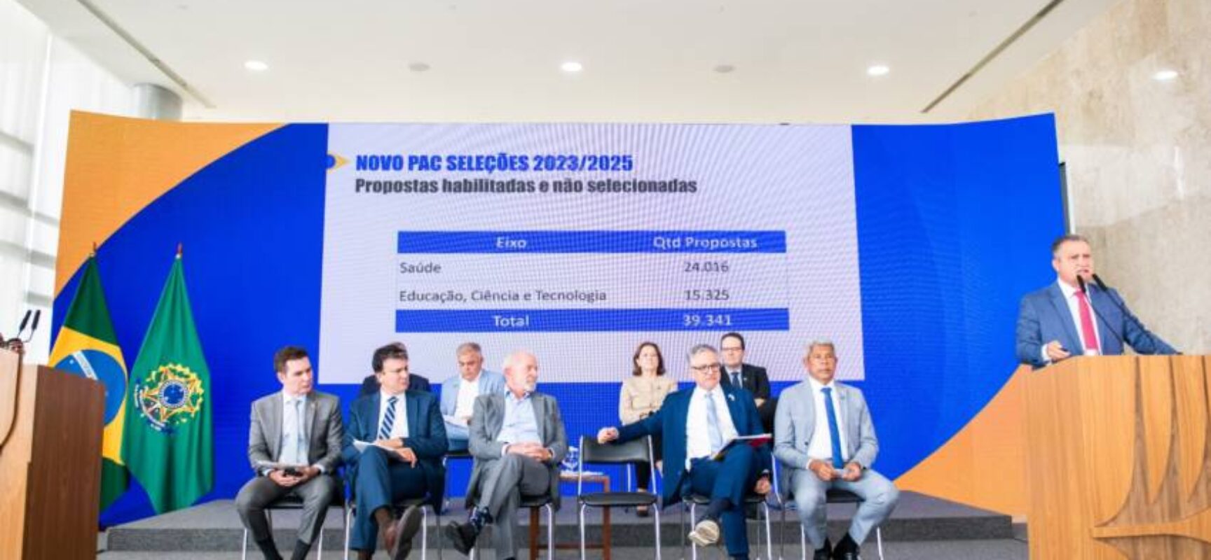 Bahia terá mais de R$ 3 bilhões do PAC para investir em 293 obras nas áreas de educação, saúde e saneamento em 2026
