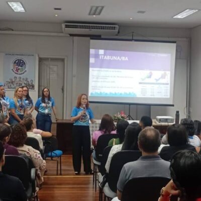 Secretaria Municipal de Saúde de Itabuna celebra a chegada de 200 novos servidores