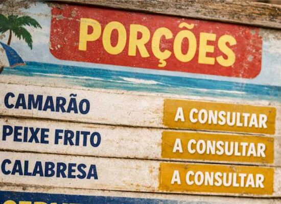 Procon de Ilhéus alerta que cardápio com preço a consultar em barracas de praia é ilegal