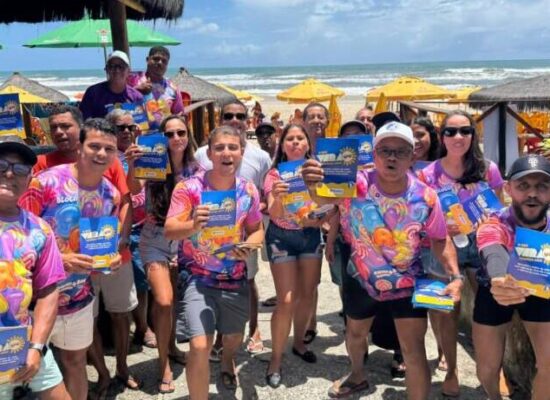 *Ação educativa orienta banhistas sobre segurança nas praias de Ilhéus*