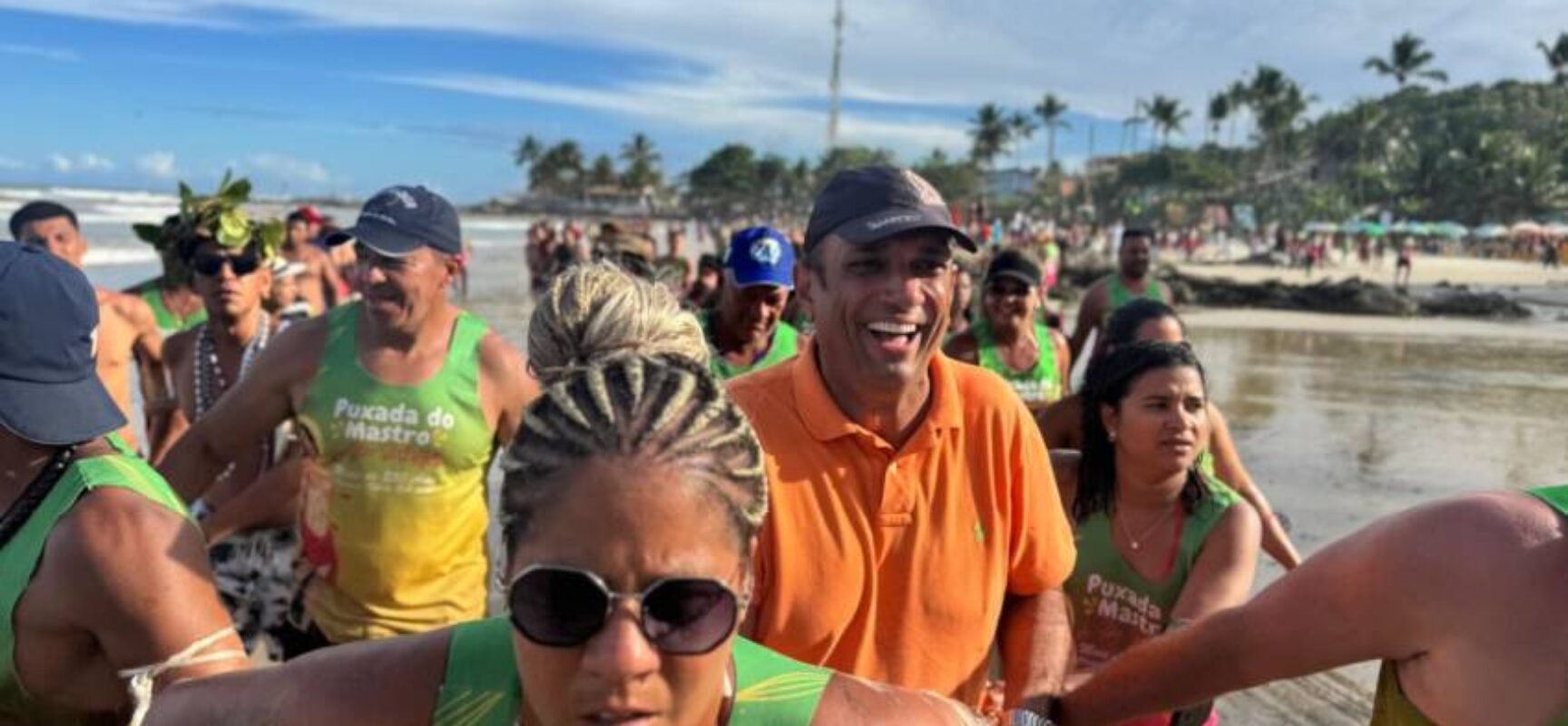 *De mãos dadas com o povo: Marão celebra a tradição e a fé na Puxada do Mastro em Olivença*