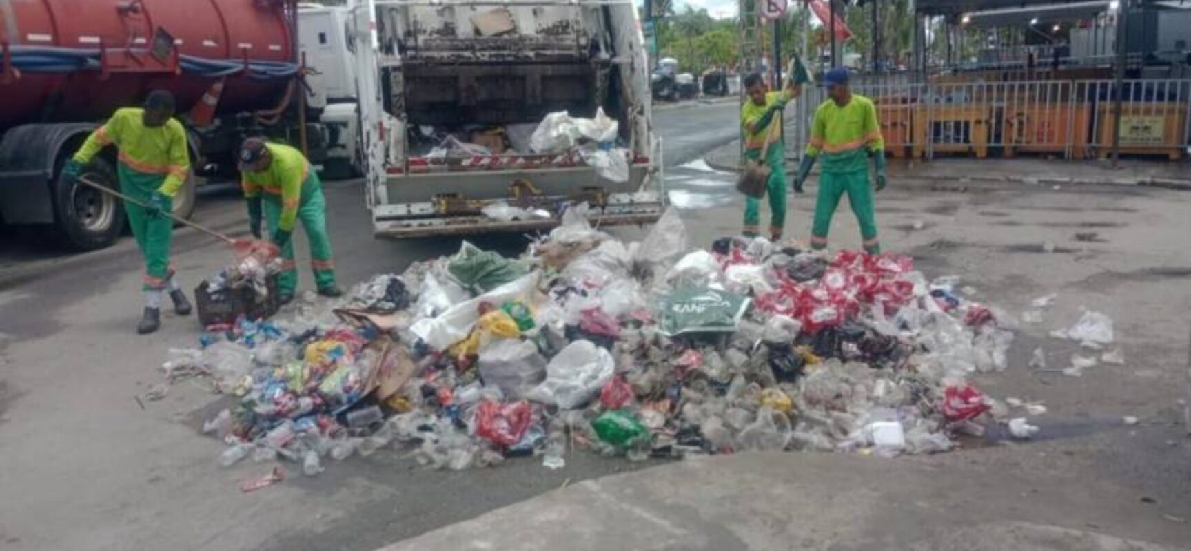 Prefeitura de Itabuna recolhe mais de cinco toneladas de resíduos sólidos e higieniza Circuito Sabará do Carnaval Antecipado