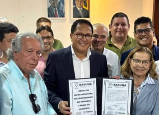 Prefeito Augusto Castro assina Termo de Compromisso para obras de infraestrutura e macrodrenagem com investimentos do Novo PAC