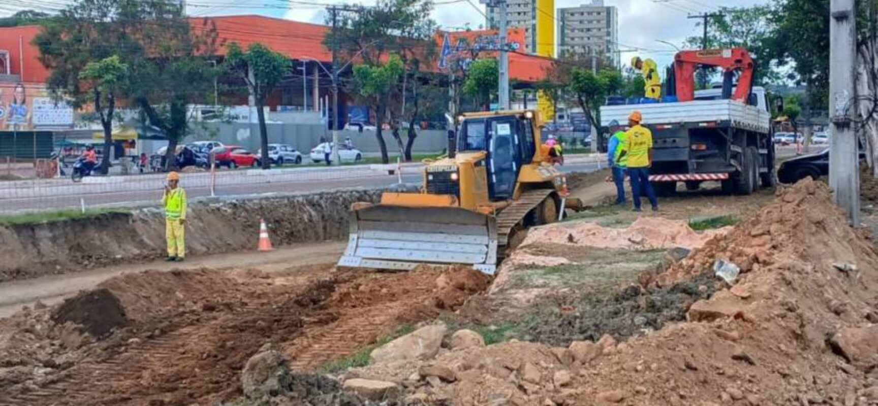 Prefeitura de Itabuna avança nas obras do Viaduto e Complexo Viário da Avenida Princesa Isabel com início das fundações