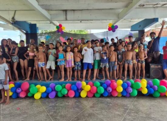 Prefeitura de Itabuna oferece Colônia de Férias a crianças, adolescentes e idosos do Serviço de Convivência e Fortalecimento de Vínculos