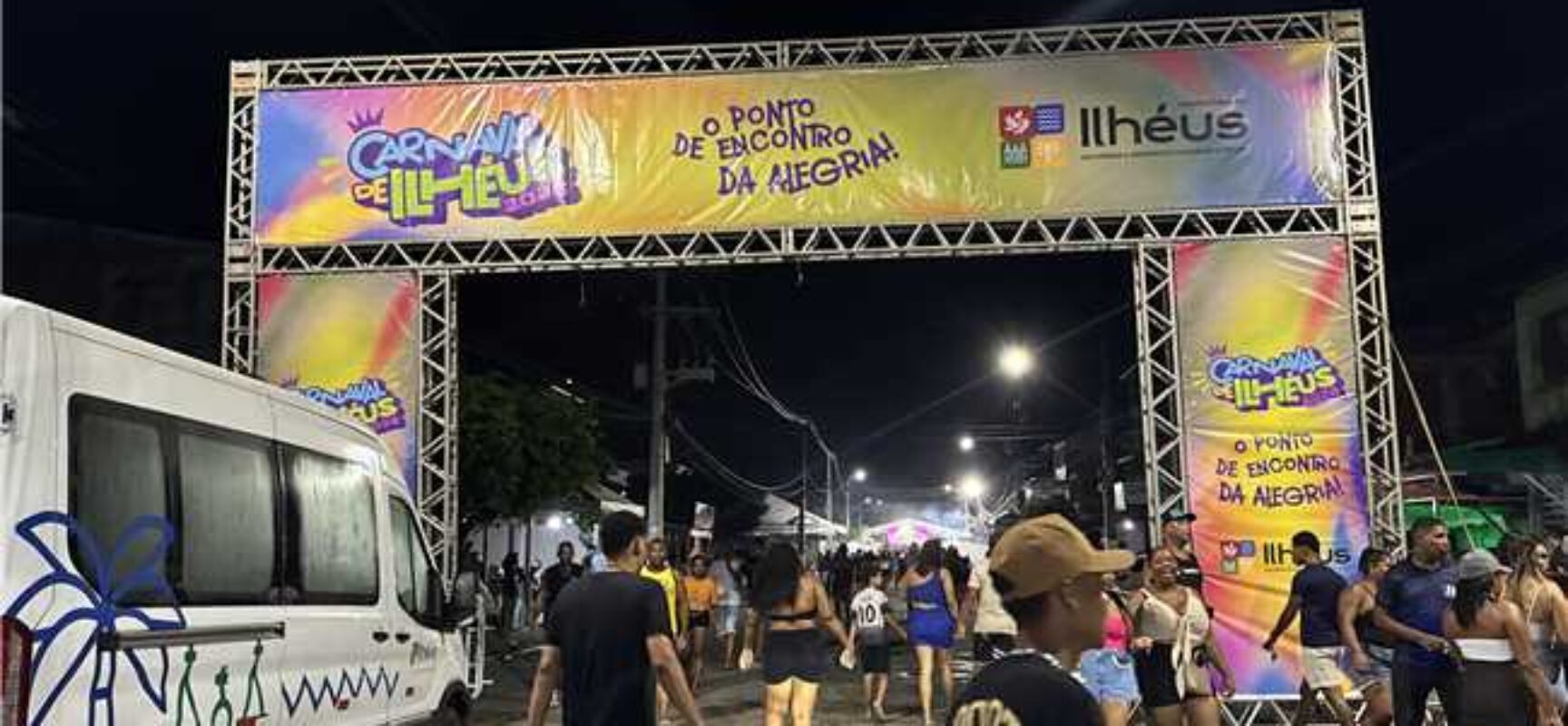 Segunda noite do Carnaval de Ilhéus 2026 termina sem ocorrências