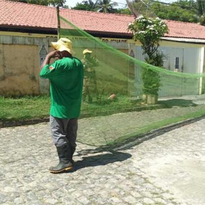 Serviços de manutenção favorece a convivência na Escola Municipal do Iguape