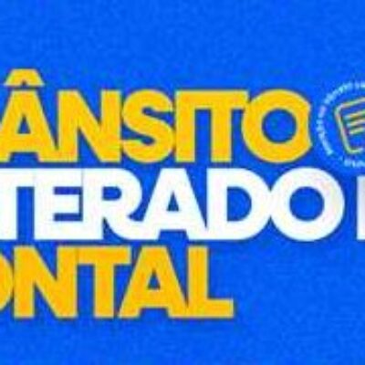 Sutram informa alterações no trânsito no bairro Pontal neste fim de semana