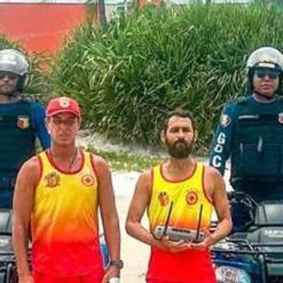Atuação conjunta reforça segurança nas praias de Ilhéus neste domingo (01)