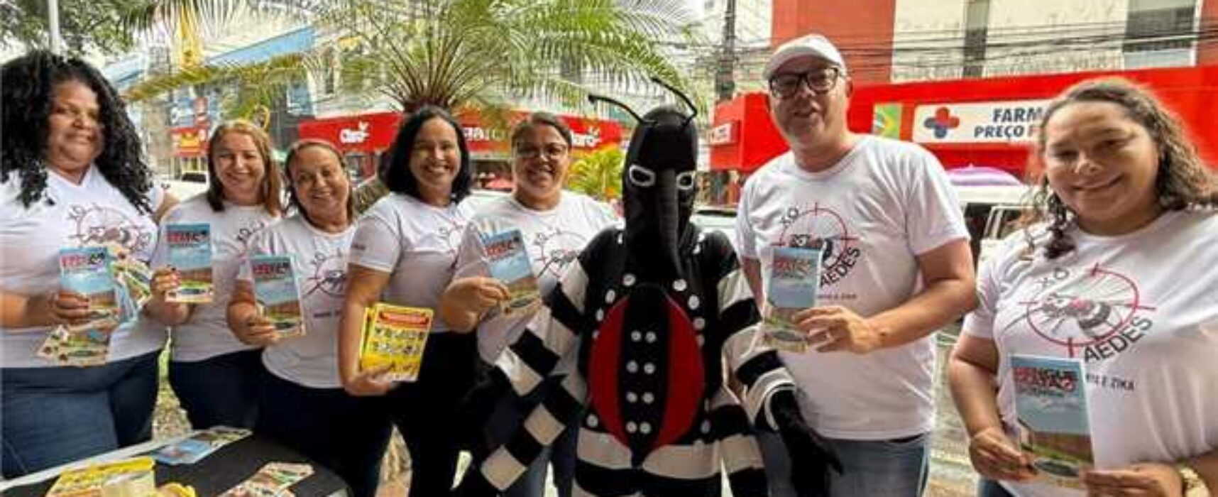 Prefeitura de Ilhéus realiza blitz educativa contra o Aedes aegypti nesta quarta-feira (01)