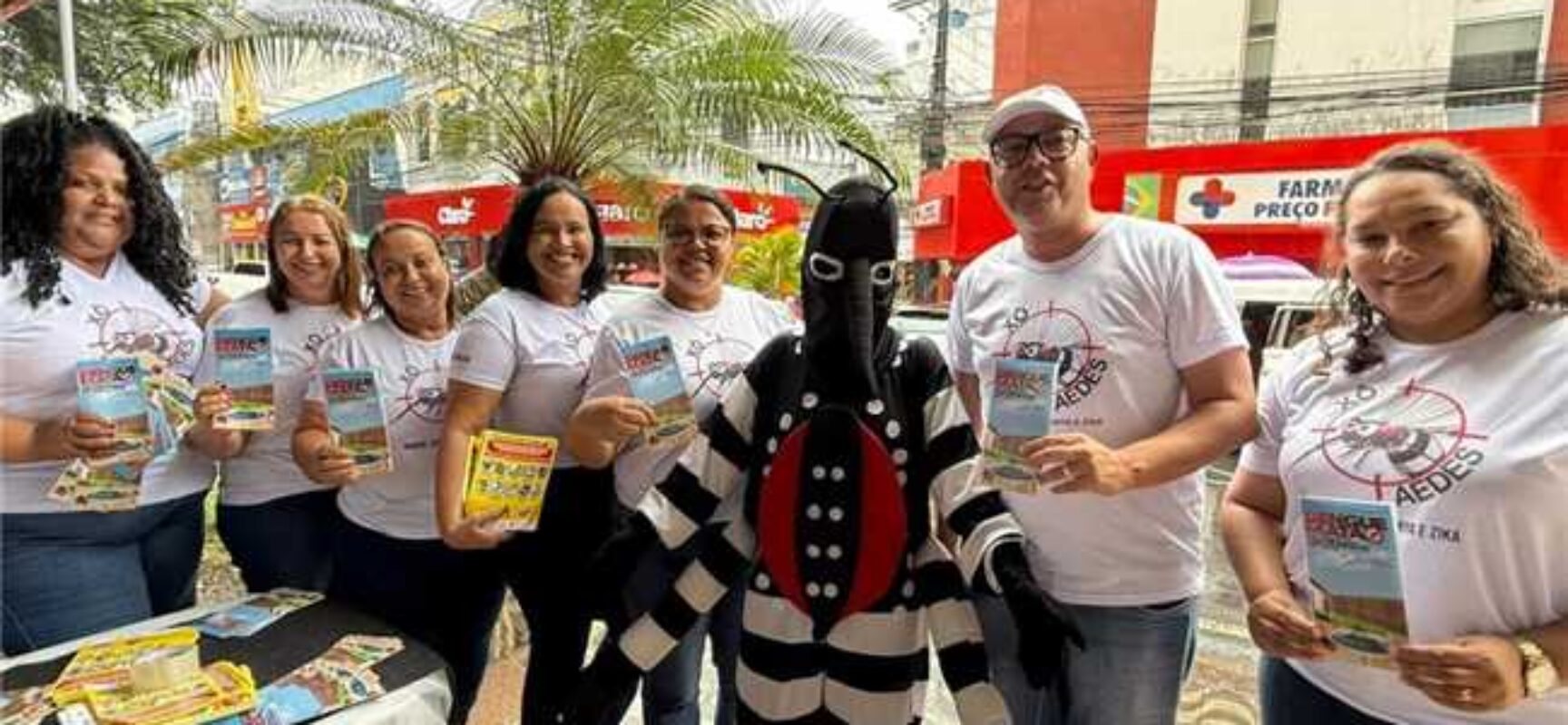 Prefeitura de Ilhéus realiza blitz educativa contra o Aedes aegypti nesta quarta-feira (01)