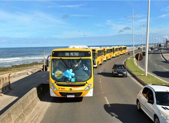 Ilhéus reforça frota do transporte coletivo com 15 novos ônibus