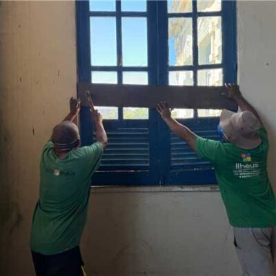 Prefeitura mantém ações de cuidado e vigilância no antigo Grupo Escolar General Osório