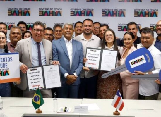 Reunião entre governador e prefeito de Ibipeba define investimentos e reforça ações no município