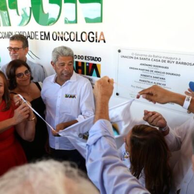 Estado amplia tratamento oncológico na Bahia com entrega de Unacon em Ruy Barbosa