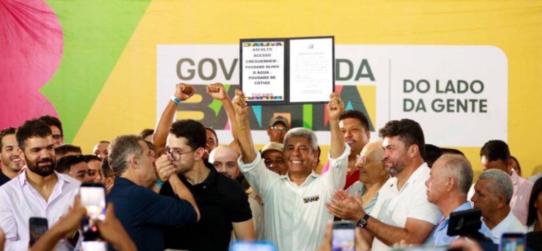 Governo do Estado investe mais de R$ 25 milhões em obras de asfaltamento e novos convênios de saúde e educação em Tucano