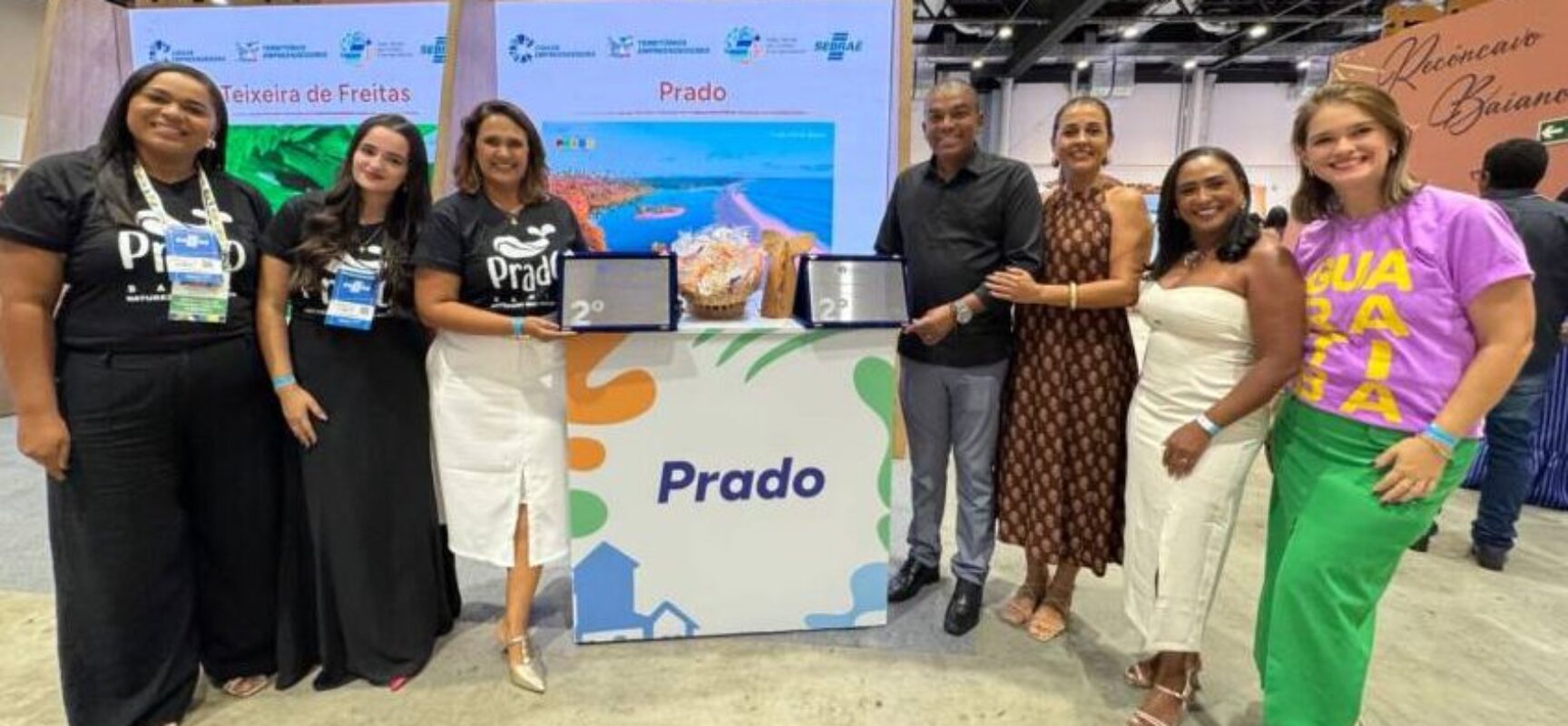 Prado conquista 2º lugar em duas categorias no Prêmio Sebrae Prefeitura