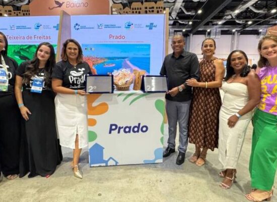 Prado conquista 2º lugar em duas categorias no Prêmio Sebrae Prefeitura
