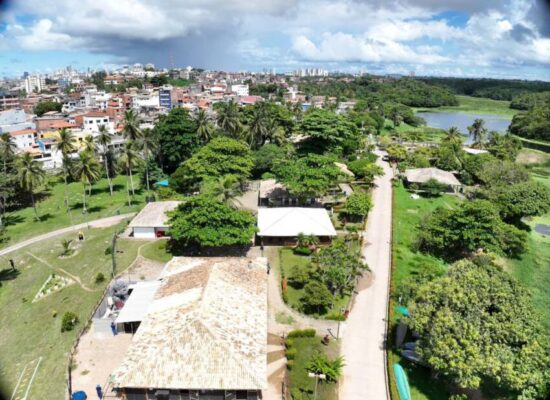 Com entrega prevista para abril, obras de requalificação do Parque de Pituaçu chegam a 90% de execução