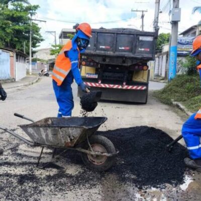Prefeitura de Itabuna retoma Operação Tapa Buracos para recuperar a malha viária urbana