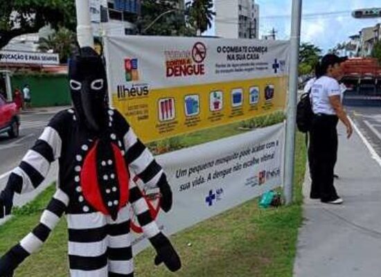 Blitz educativa alerta população sobre alto índice de infestação do Aedes aegypti na Cidade Nova