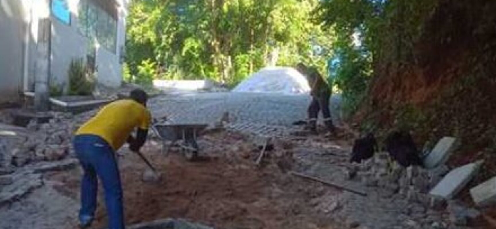 Prefeitura de Ilhéus inicia reassentamento de paralelos em via de Olivença