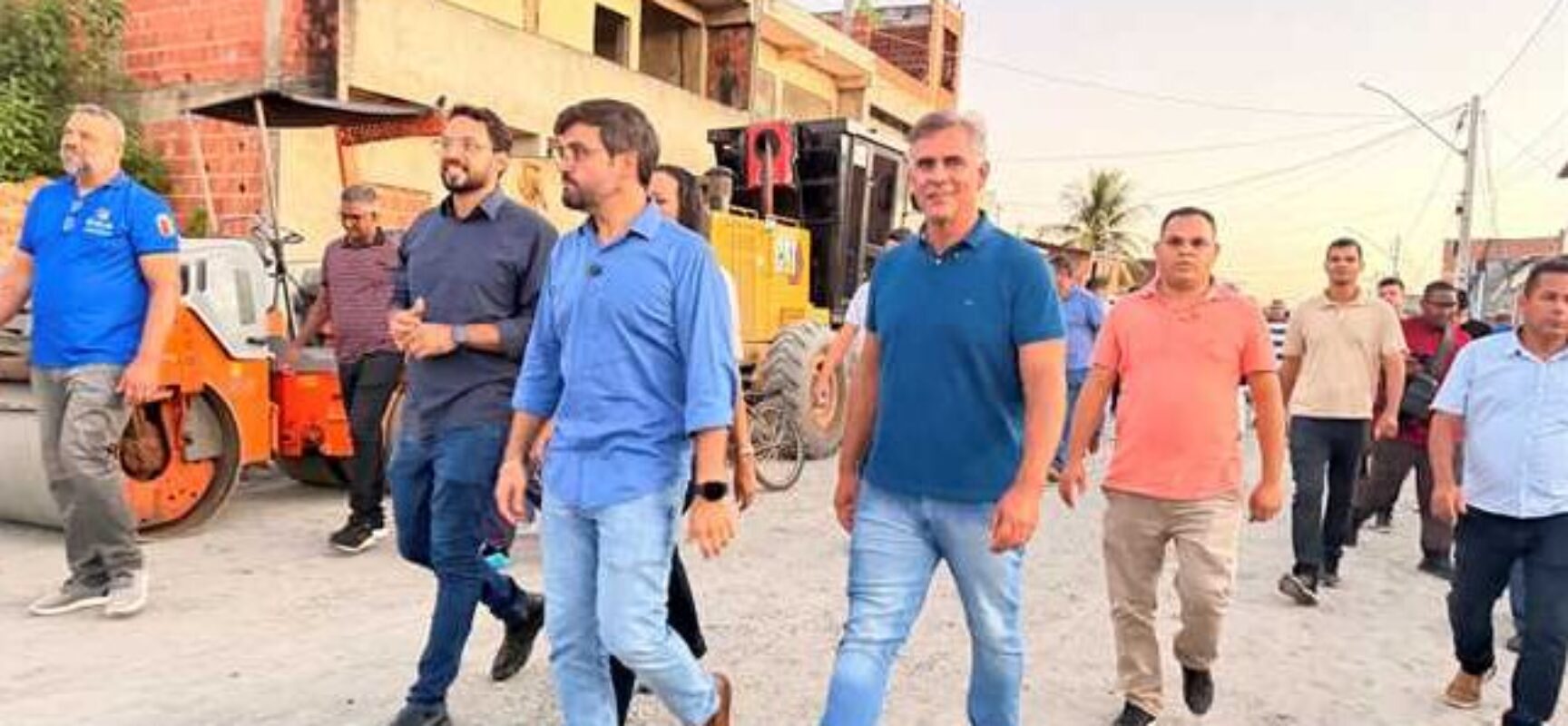 Prefeito Valderico Junior vistoria obras e inaugura nova avenida em Ilhéus
