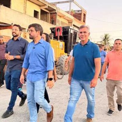 Prefeito Valderico Junior vistoria obras e inaugura nova avenida em Ilhéus