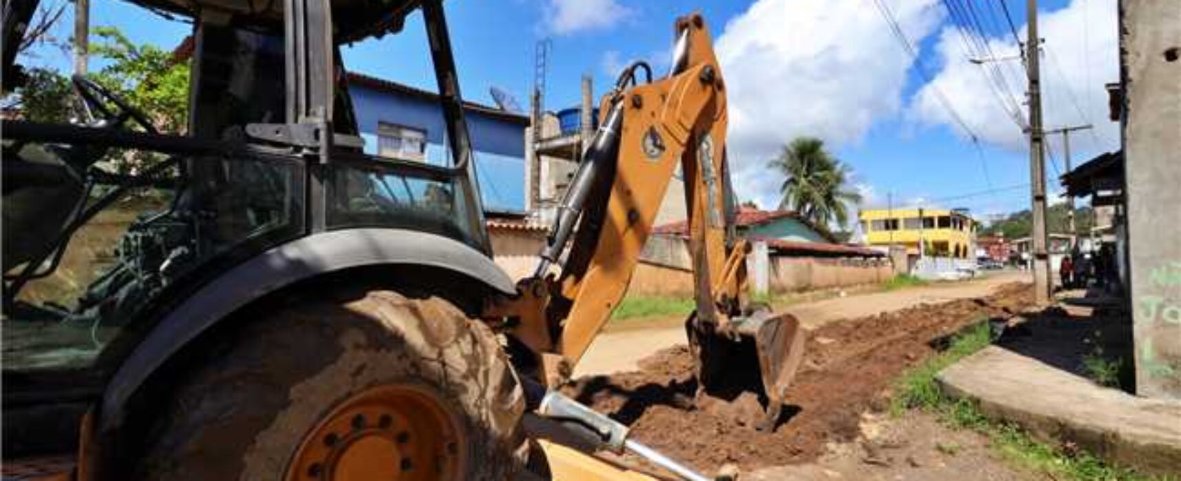 Prefeitura de Ilhéus inicia obra de pavimentação e drenagem na Ponta da Tulha