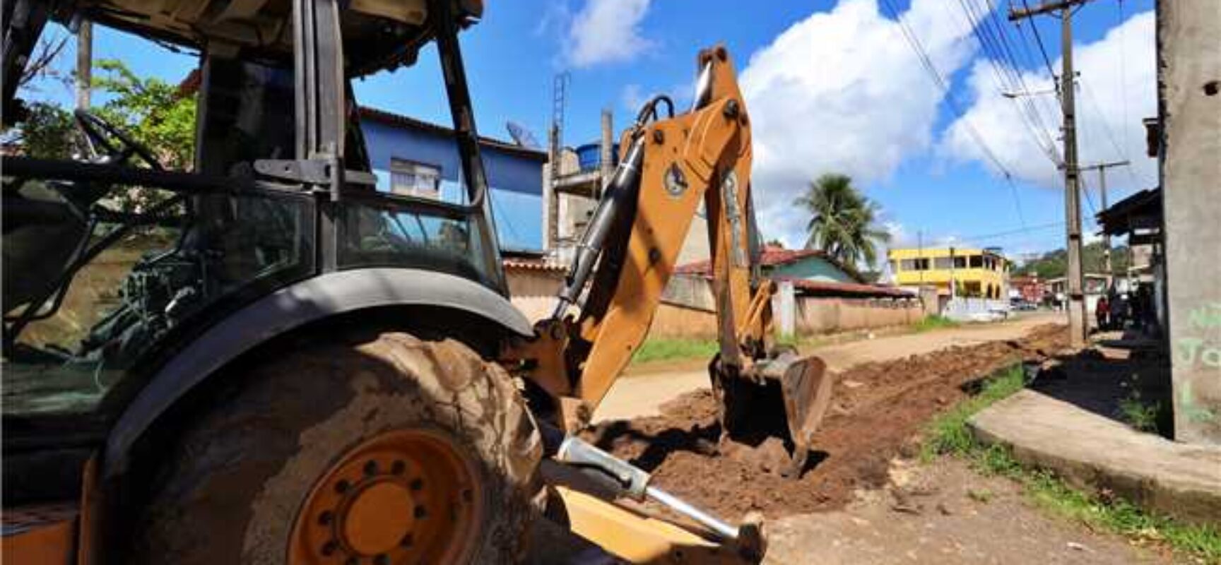 Prefeitura de Ilhéus inicia obra de pavimentação e drenagem na Ponta da Tulha