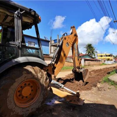 Prefeitura de Ilhéus inicia obra de pavimentação e drenagem na Ponta da Tulha