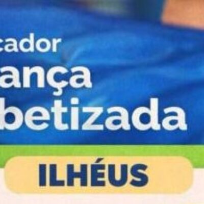 Ilhéus registra crescimento de 73% na alfabetização infantil em comparação com 2024
