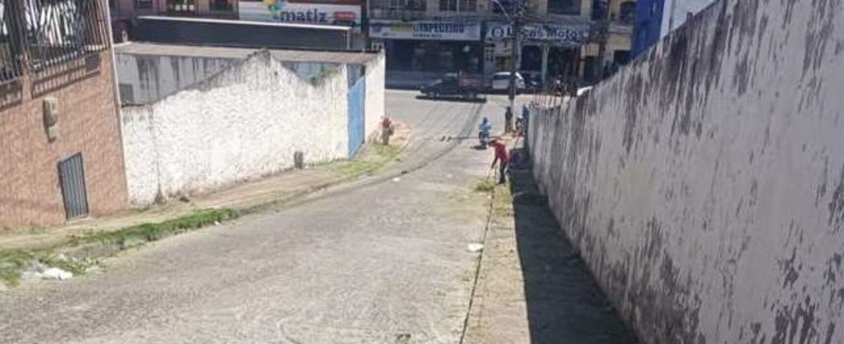 Bairro Conquista recebe serviços de manutenção e limpeza