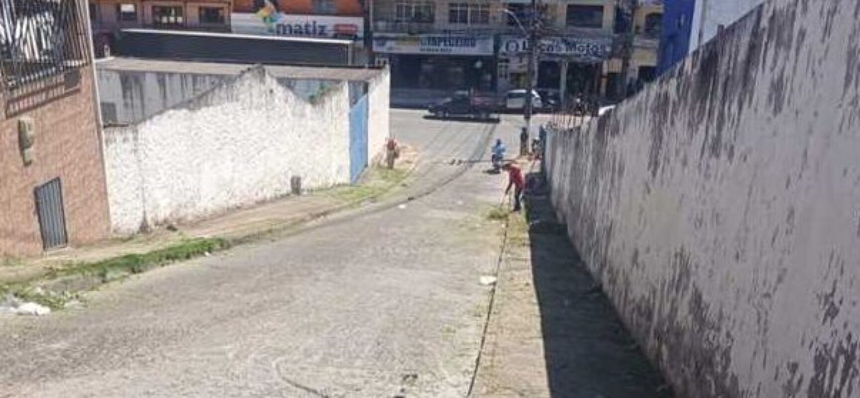 Bairro Conquista recebe serviços de manutenção e limpeza