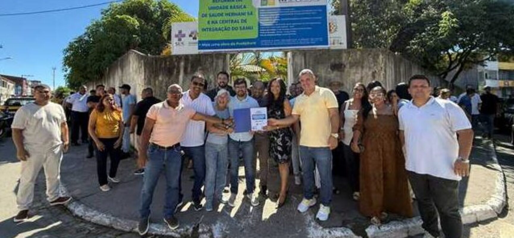 Prefeitura de Ilhéus assina ordem de serviço para reforma da UBS Hernani Sá