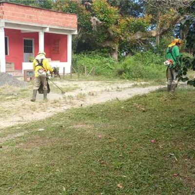 Vila Juerana recebe ações de limpeza e manutenção urbana