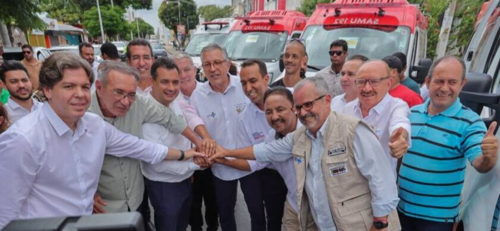 Parceria entre Estado e Governo Federal garante ambulâncias do Samu, TFD e nova UBS em Juazeiro
