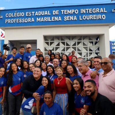 Governo do Estado entrega colégio de tempo integral em Mascote com investimento de R$ 13,1 milhões