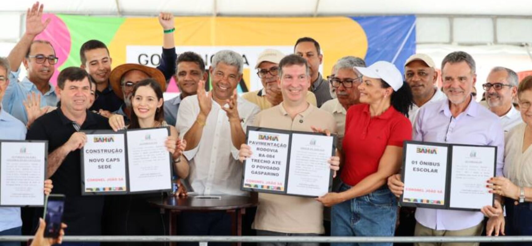 Coronel João Sá recebe investimentos em saúde, educação e infraestrutura