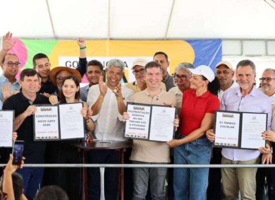 Coronel João Sá recebe investimentos em saúde, educação e infraestrutura