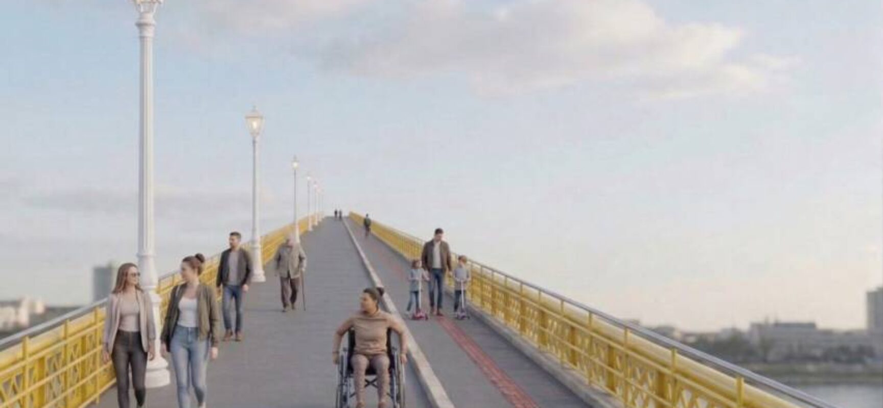Itabuna: Prefeito Augusto Castro autoriza licitação para restauração e revitalização da ponte de pedestres que liga bairro Conceição ao centro